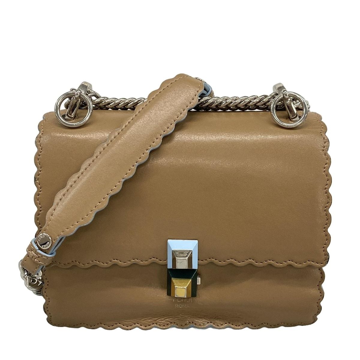 FENDI(フェンディ) ショルダーバッグ ミニキャナイ 8M0381 ブラウン