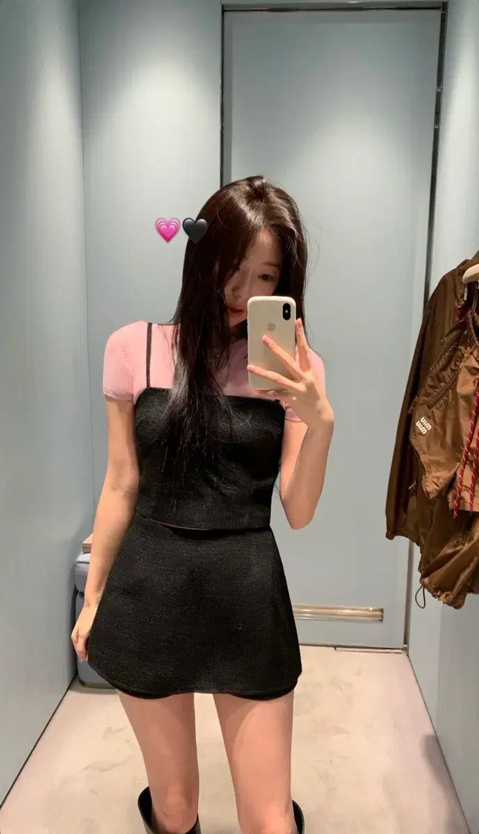 ショップシエ ムード ツイード セットアップ