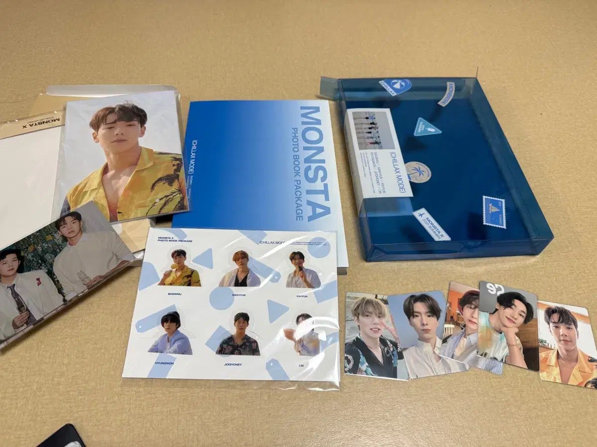 MONSTA X(モンスタエックス・モネク) フォトブック 構成品すべて