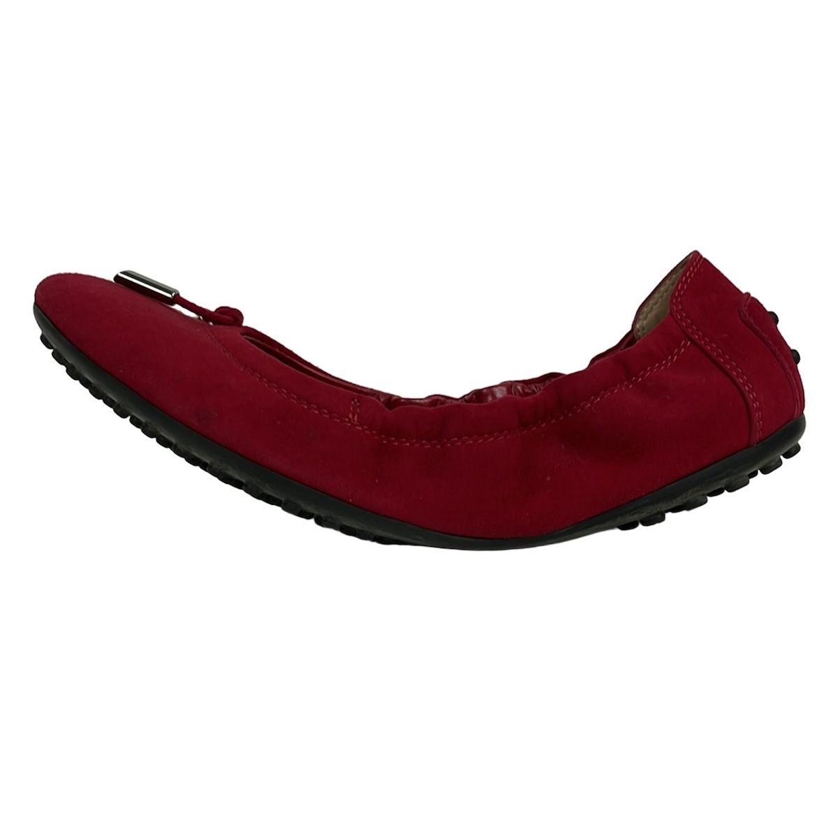 TOD'S(トッズ) フラットシューズ 37 レディース - レッド - メルカリ