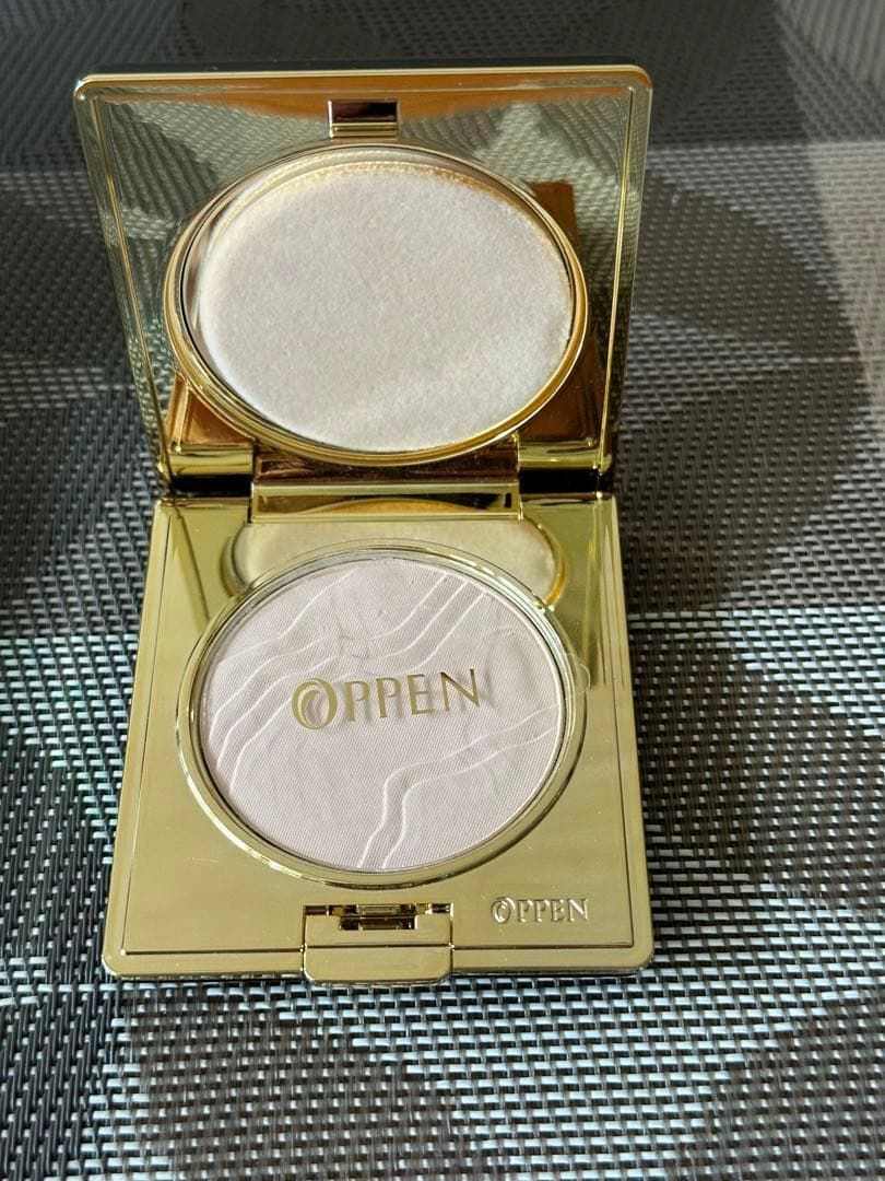  オッペン コンパクト おしろい うるし塗コンパクトケース プレストパウダー フェイスパウダー