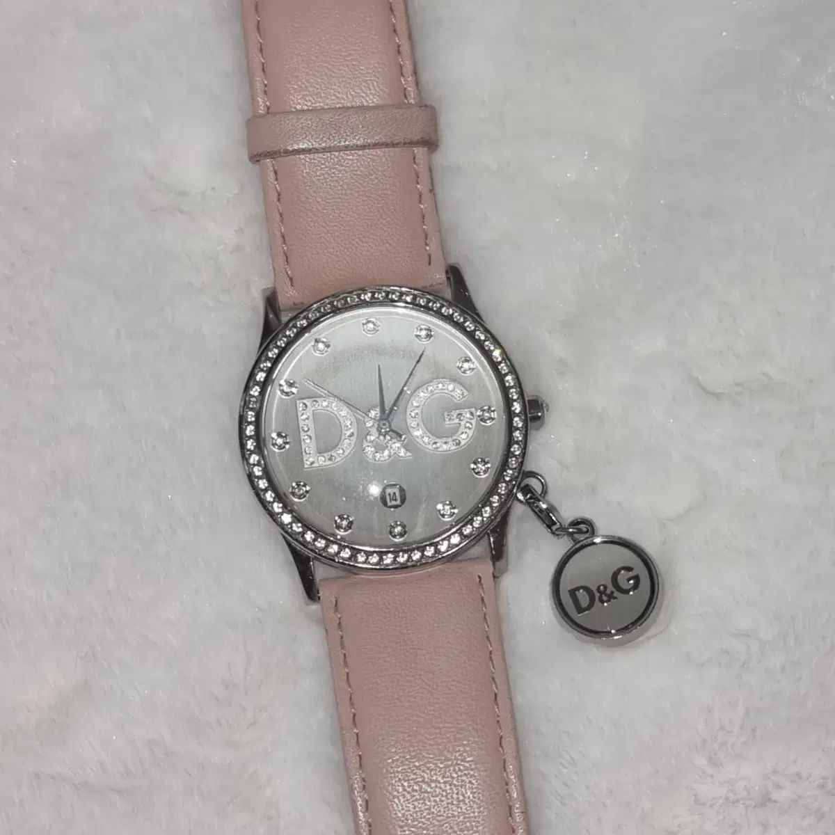 ドルチェ＆ガッバーナ D&G ピンク チャーム リスト 時計 姉ギャル