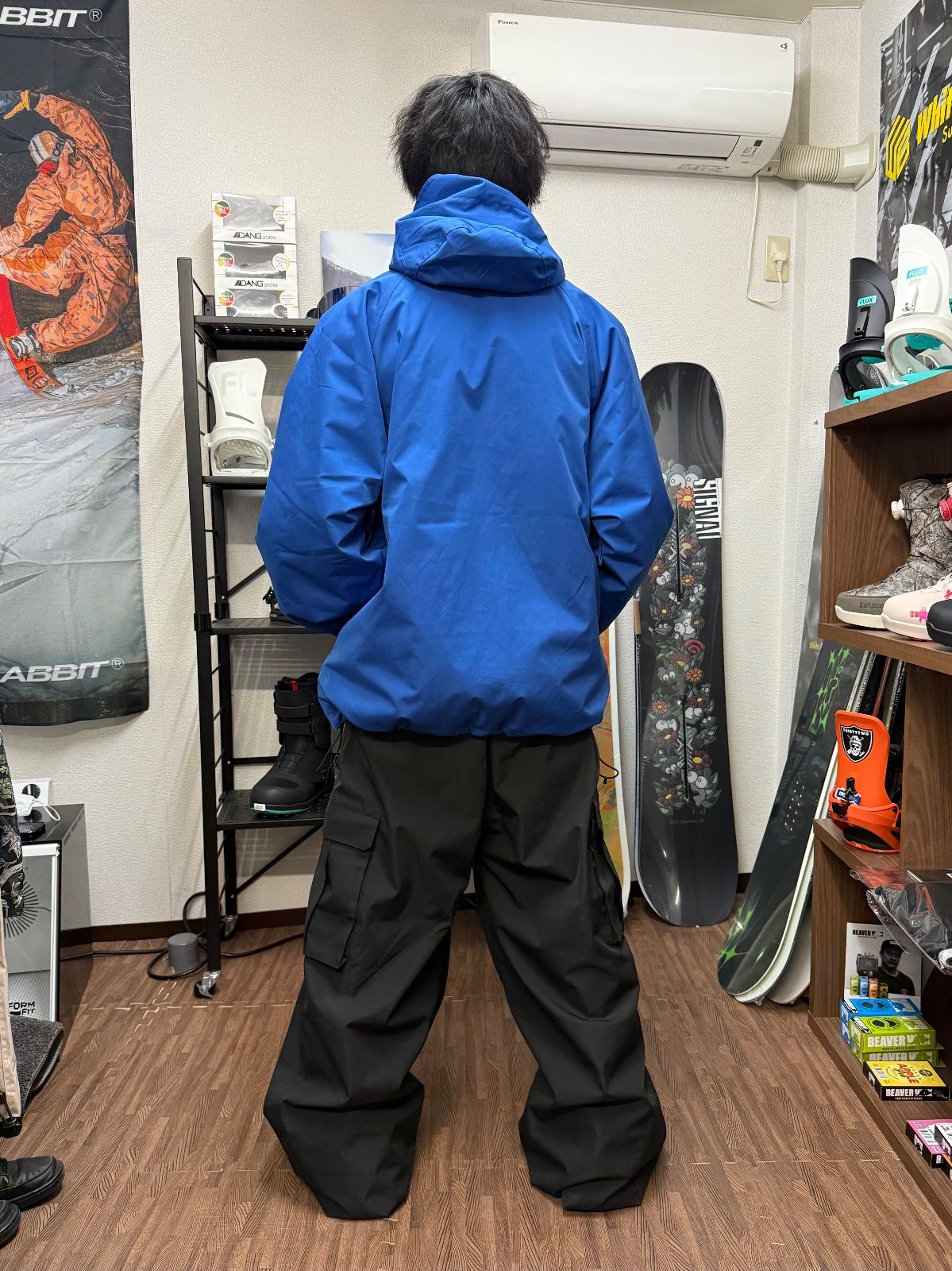 25-26 CALM ORIGINALSウェアセット BLUE×BLACK