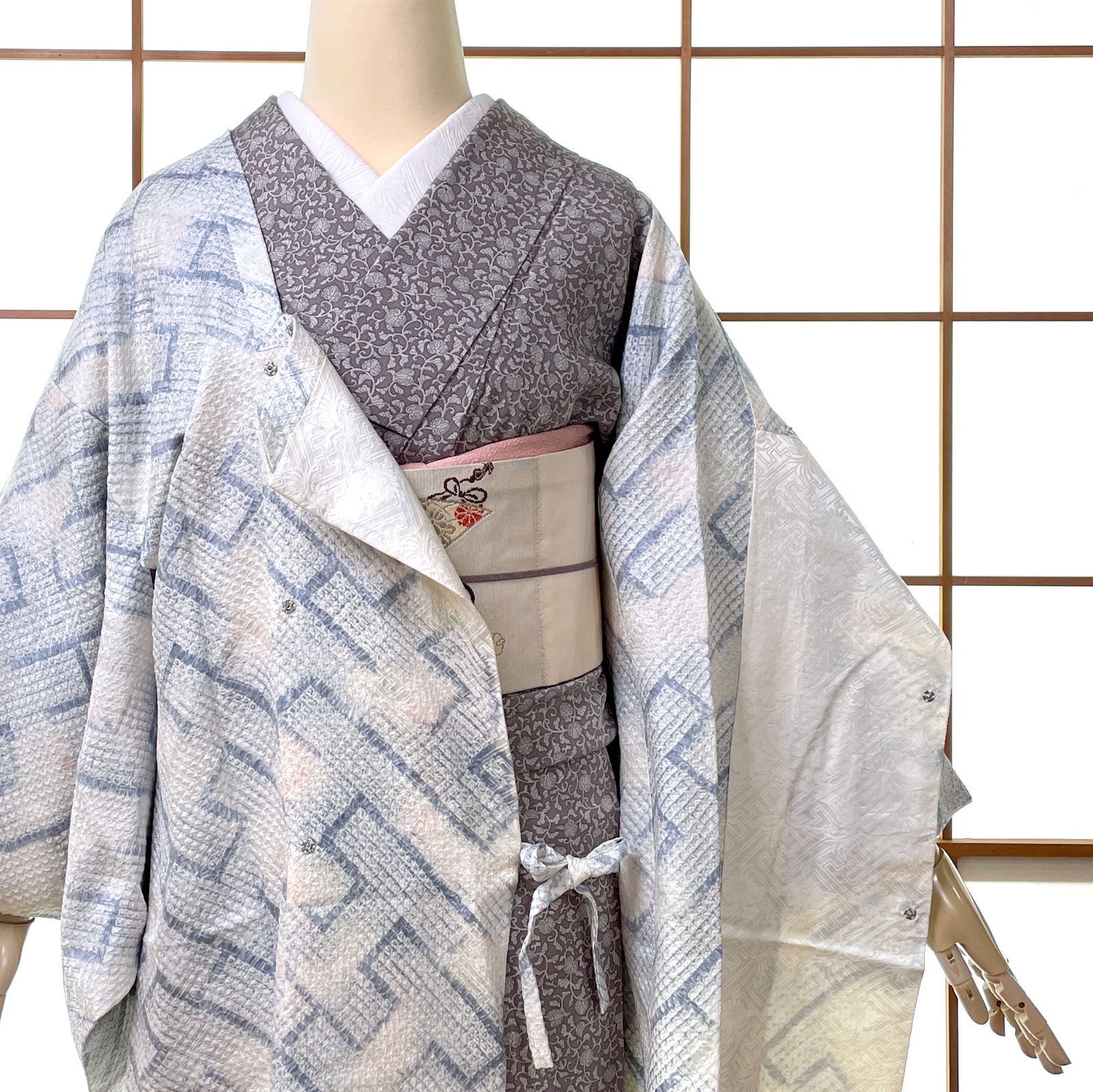 総絞り 工字繋ぎ