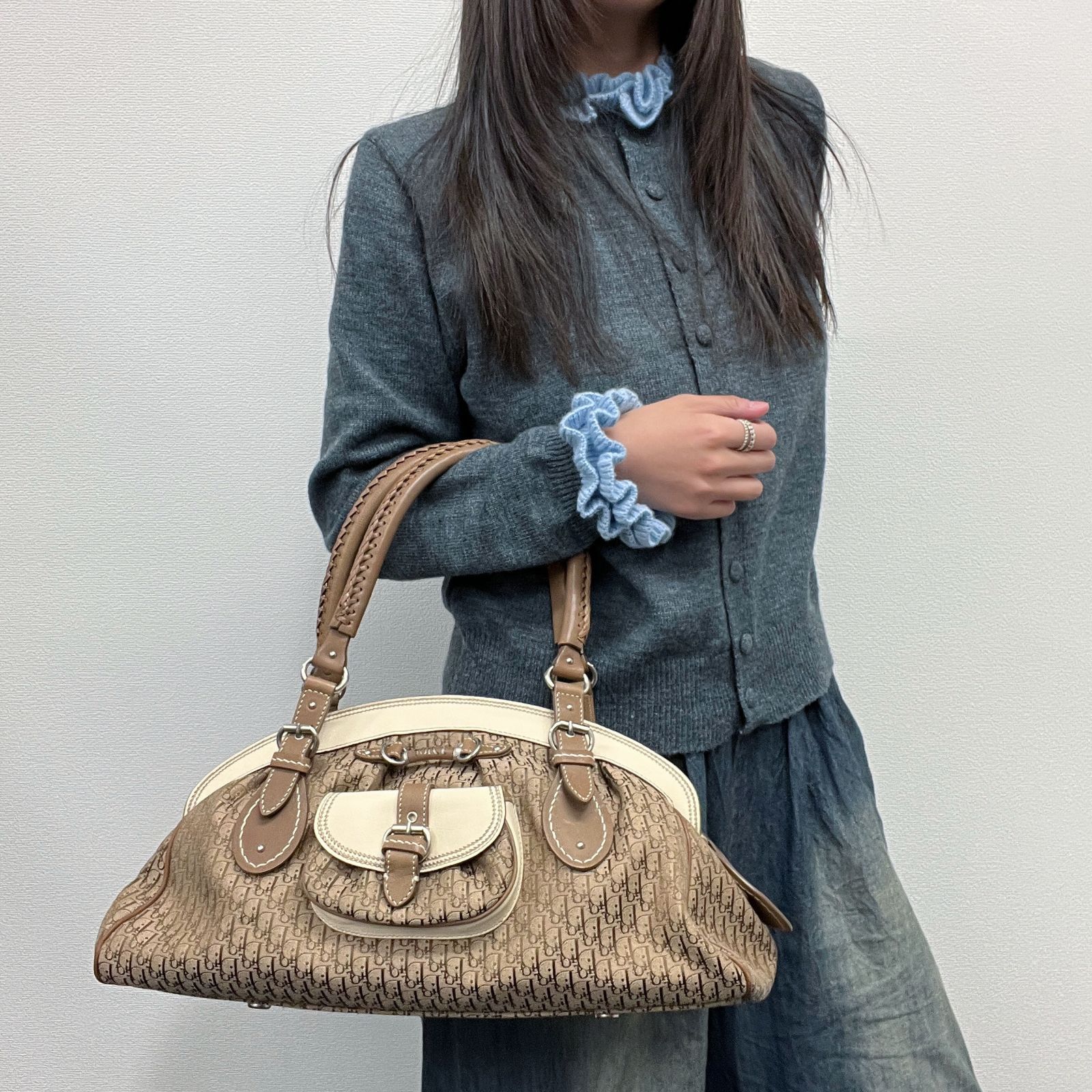 中古】Christian Dior クリスチャンディオール ショルダーバッグ  