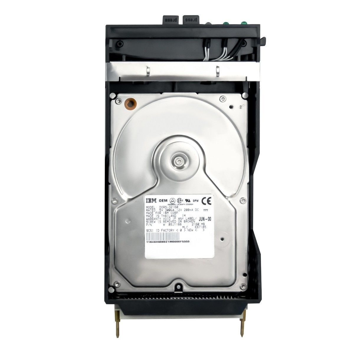 3年保証 IBM UltraStar ES 46 H 6080 2.1 GB 5.4 K SCSI 3.5 DORS-32160