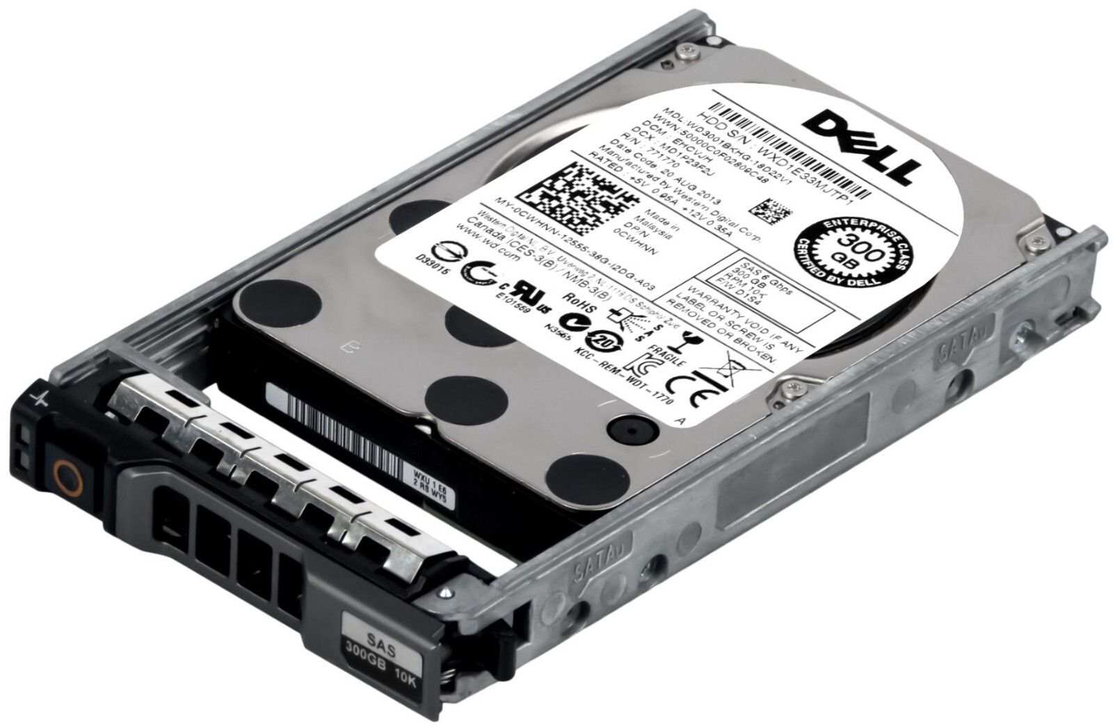 3年保証 Hard Drive Dell 0 CWHNN 300 GB 32 MB SAS-2 2.5