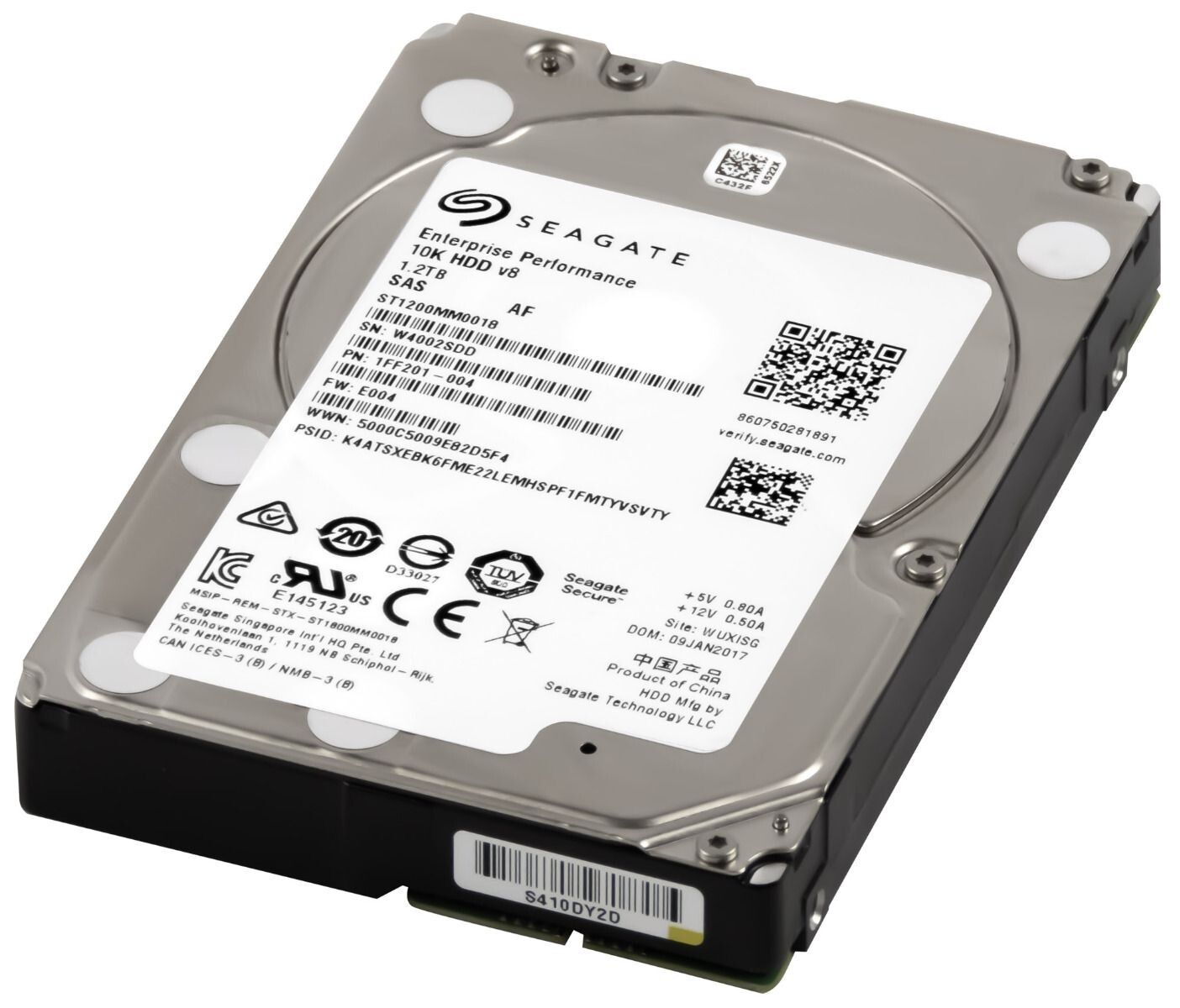 3年保証 Seagate 1.2 TB 10 K SAS-3 2.5 SSHD