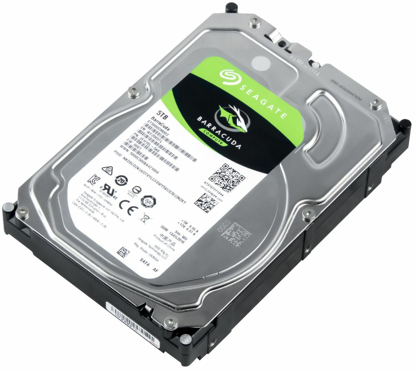 3年保証 Hard Drive Seagate barracuda 5 TB 7.2 K 128 MB SATA III 3.5
