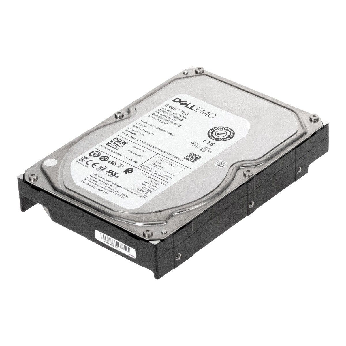 3年保証 Dell Hard Drive 032 MDD 1 TB 7.2 K 128 MB SAS-3 3.5