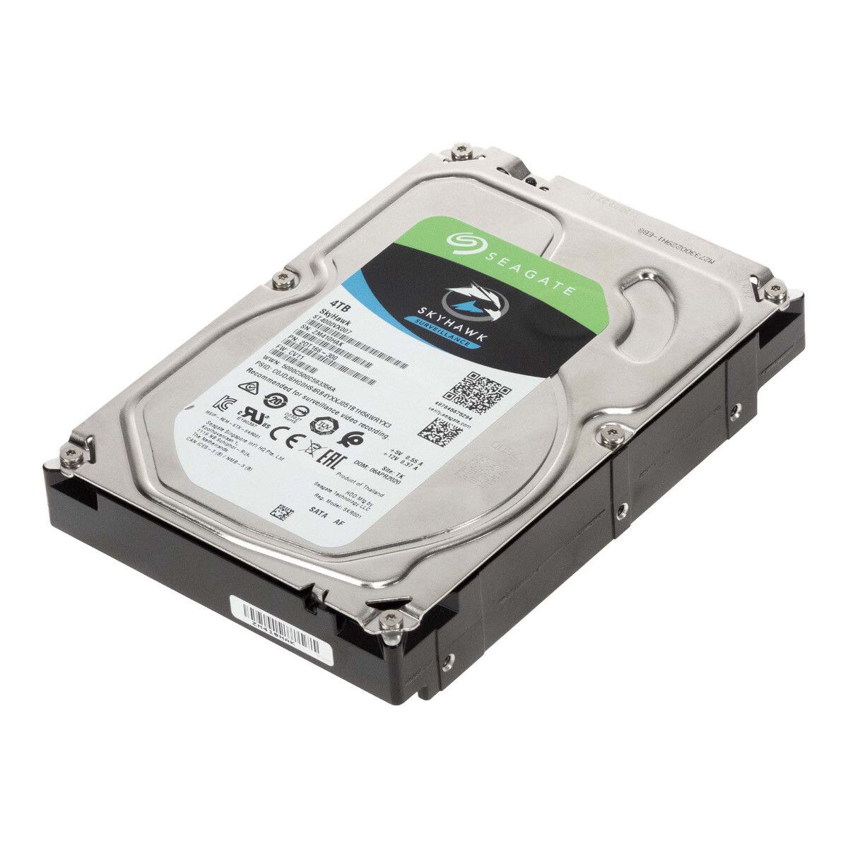 3年保証 Hard Drive Seagate SkyHawk 4 TB SATA III 5.9 K 64 MB 3.5