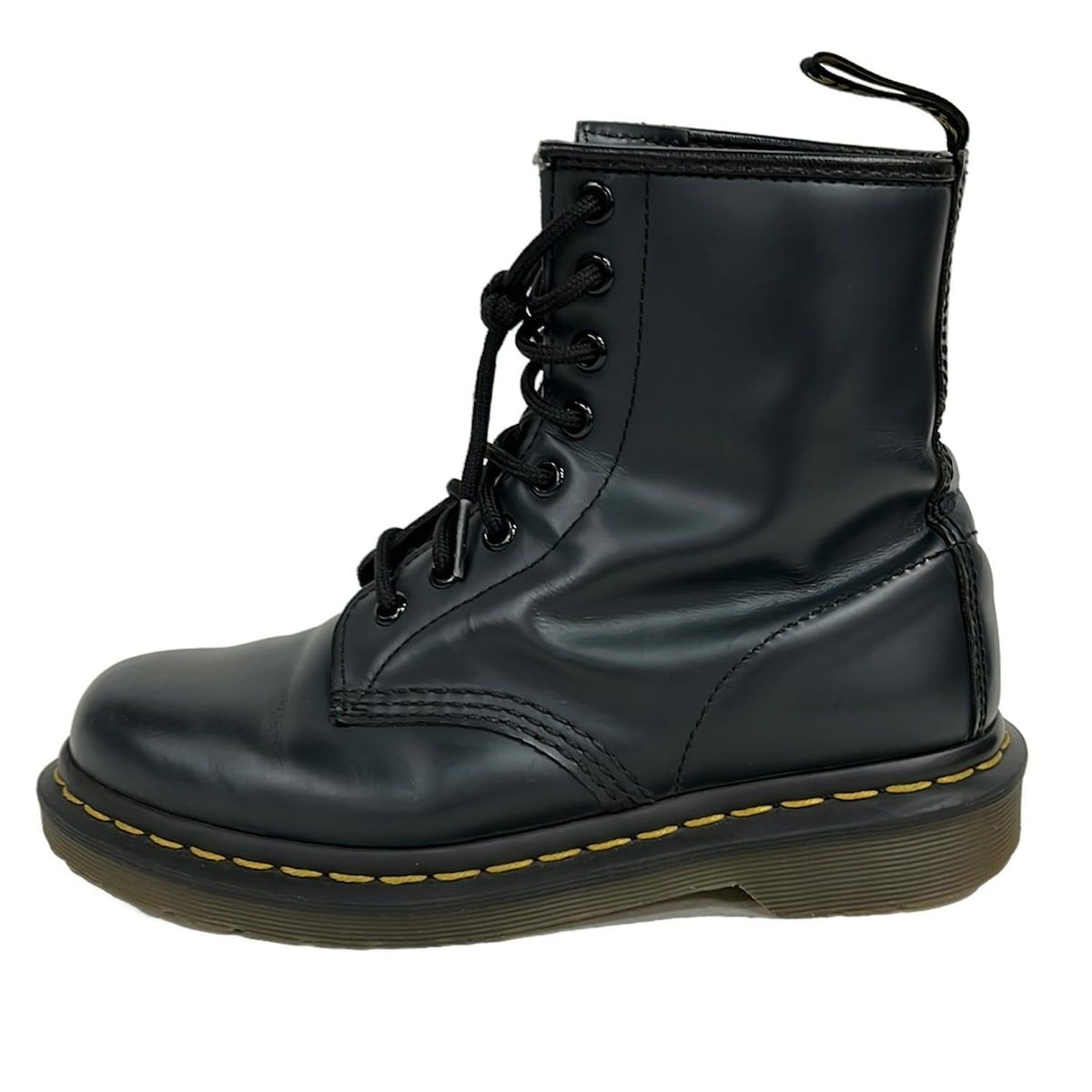 Dr.Martens ドクターマーチン ショートブーツ レディース - 黒 レザー