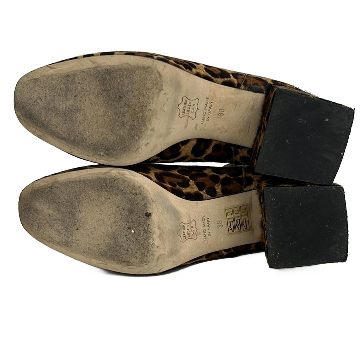 PELLICO ペリーコ ショートブーツ 38 レディース ベージュ ダークブラウン ブラウン 豹柄 ブーティ ブーツ 靴