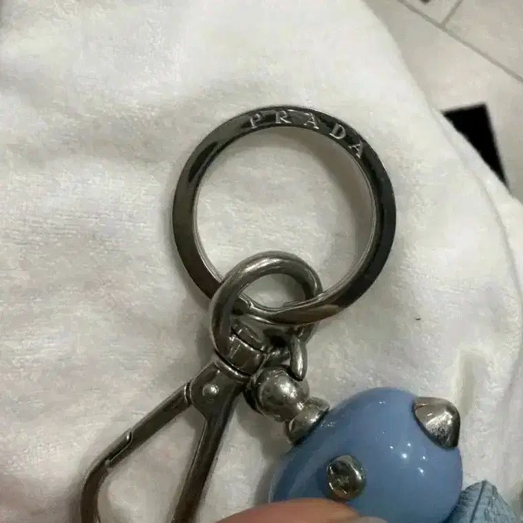 キーホルダー ブルー