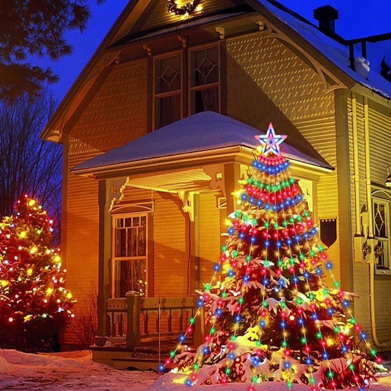 イルミネーションライト 屋外 ソーラー Setiepp クリスマスツリー