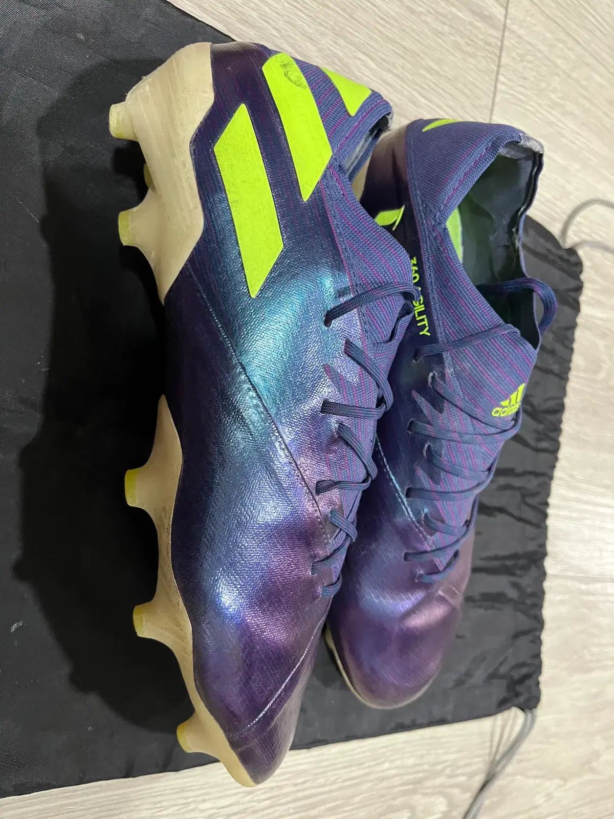 最 adidas アディダス ネメシス メッシ 19.1 FG 265 サッカーシューズ