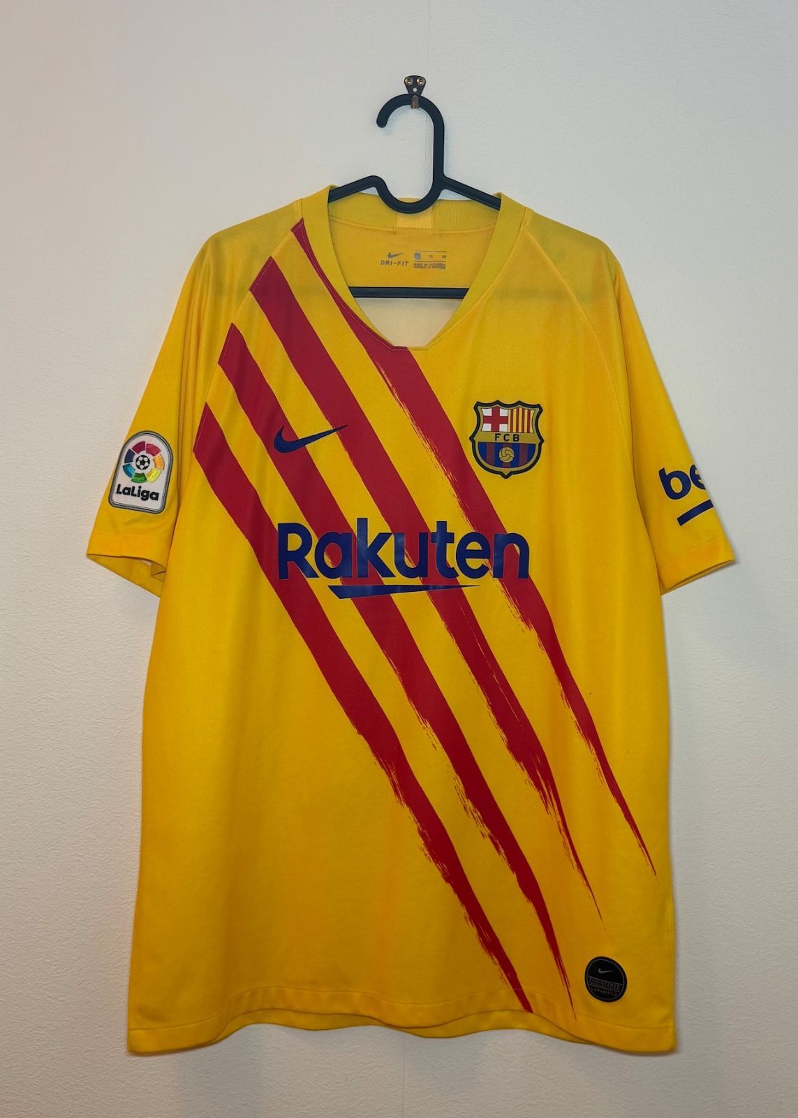 【美品】19/20 FCバルセロナ 4th ユニフォーム 半袖 NIKE XL Kit Barcelona 2019-20 FC Fourth Nike FCバルセロナ Archive Football