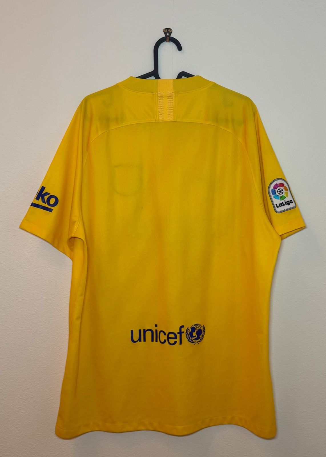 【美品】19/20 FCバルセロナ 4th ユニフォーム 半袖 NIKE XL Kit Barcelona 2019-20 FC Fourth Nike FCバルセロナ Archive Football