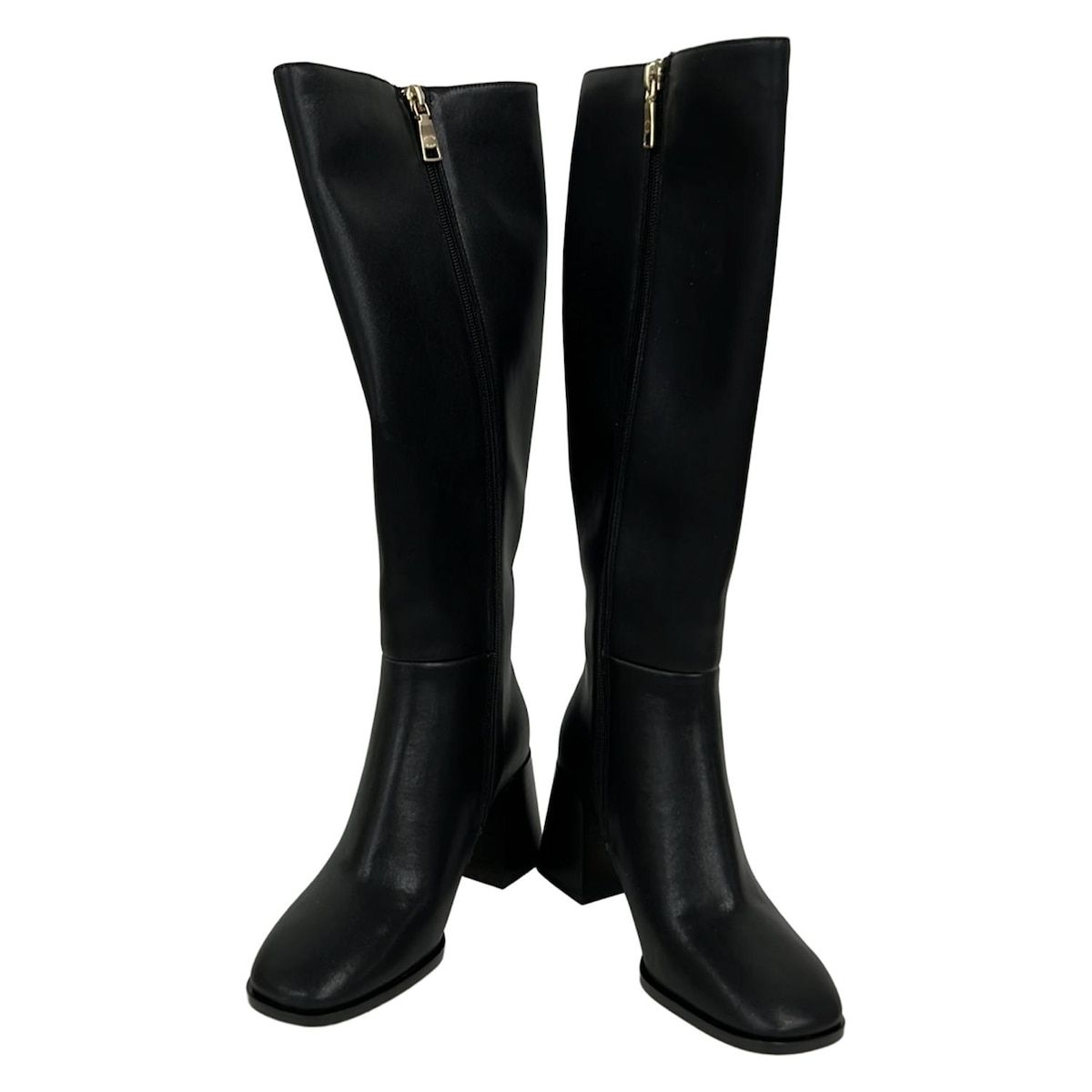 美品　COACH コーチ　ロングブーツ　ブラック　黒　24cm 箱入り 中古・古着通販】COACH (コーチ) COACH ロングブーツ ブラック サイズ