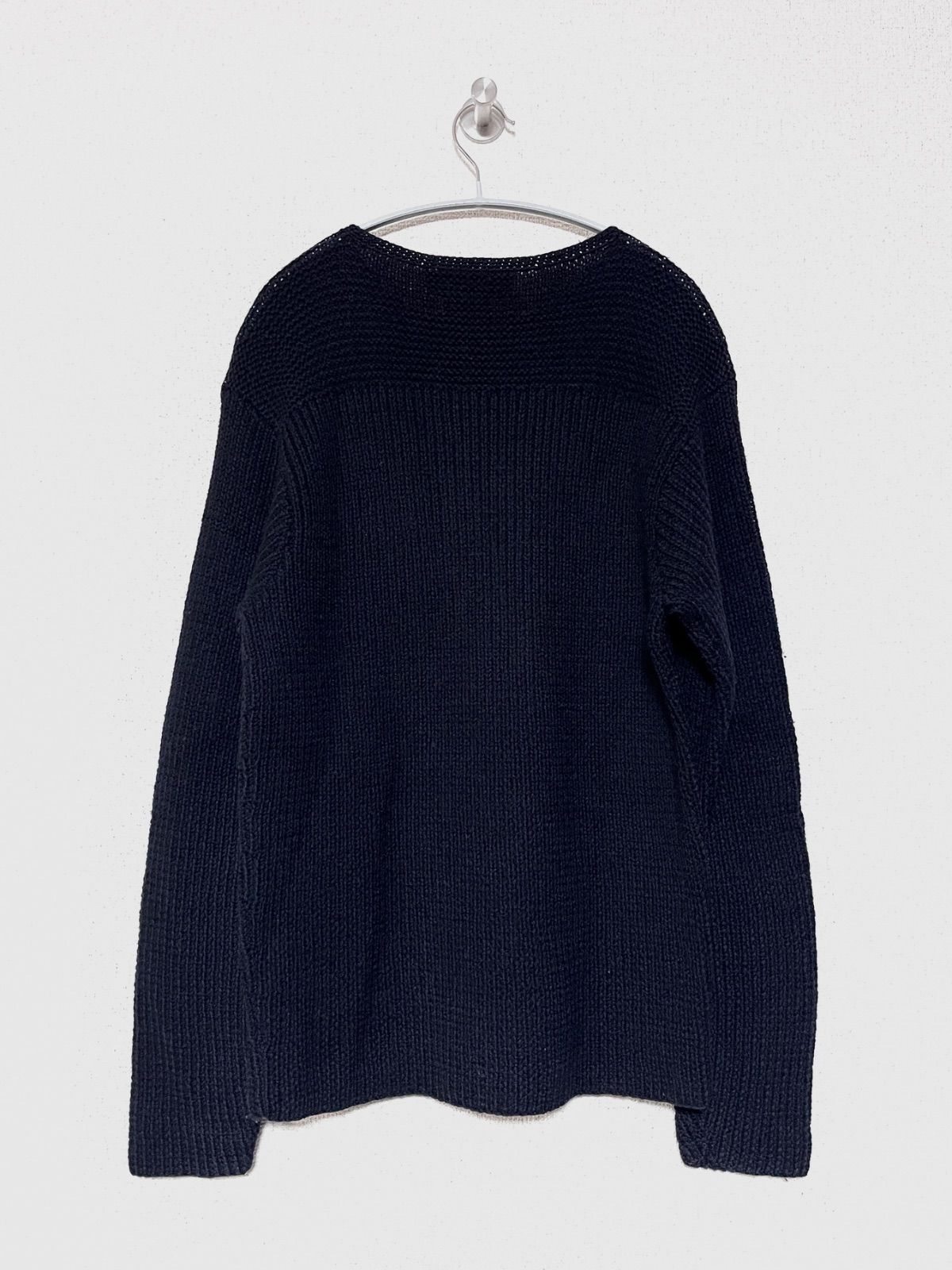 Polo RALPH LAUREN】90s HAND KNIT ウールニットセーター L 注文