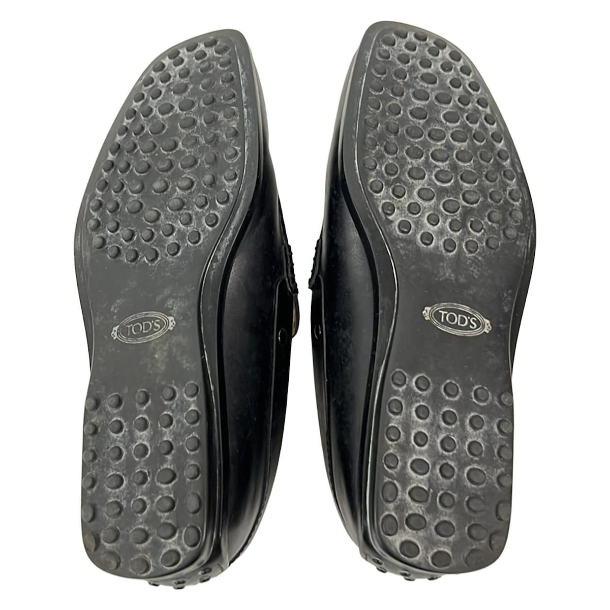 TOD'S(トッズ) ドライビングシューズ 5 メンズ - 黒 レザー - メルカリ