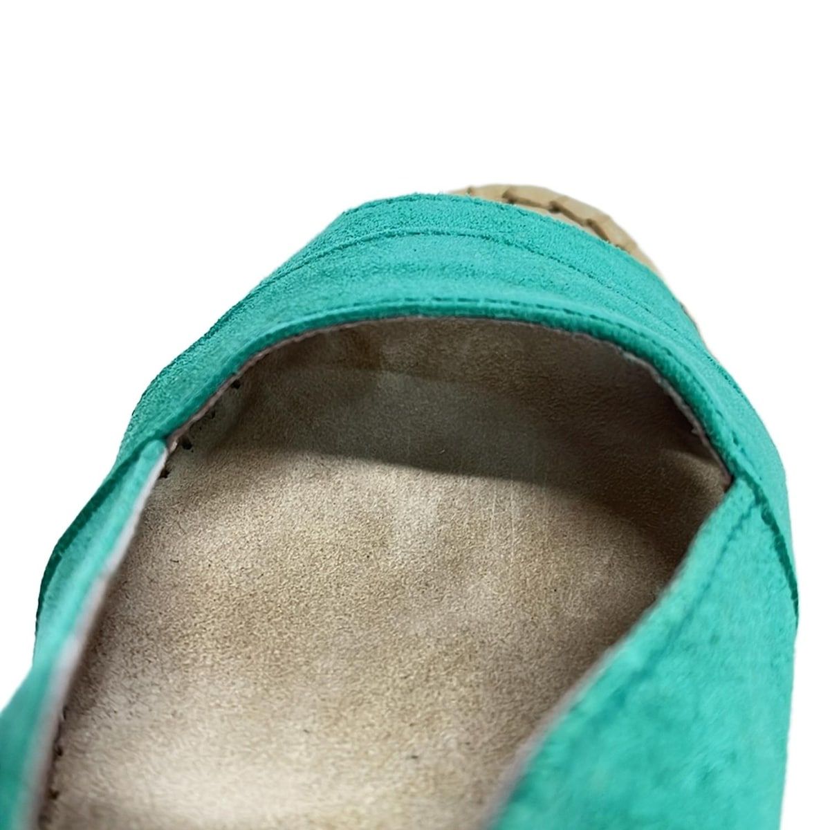  Calzanor カルザノール サンダル 37 レディース - ダークグリーン エスパドリーユ ウェッジソール サンダル サンダル ミュール