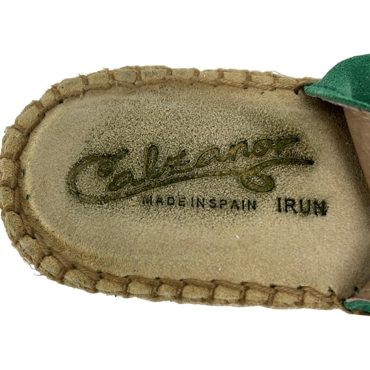 ダークグリーン エスパドリーユ