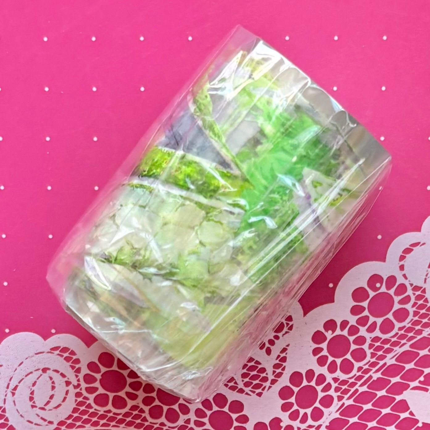 PET 拾阶行径 6 cm×5 m 100 cm loop 海外マスキングテープ 海外マステ 石垣 階段