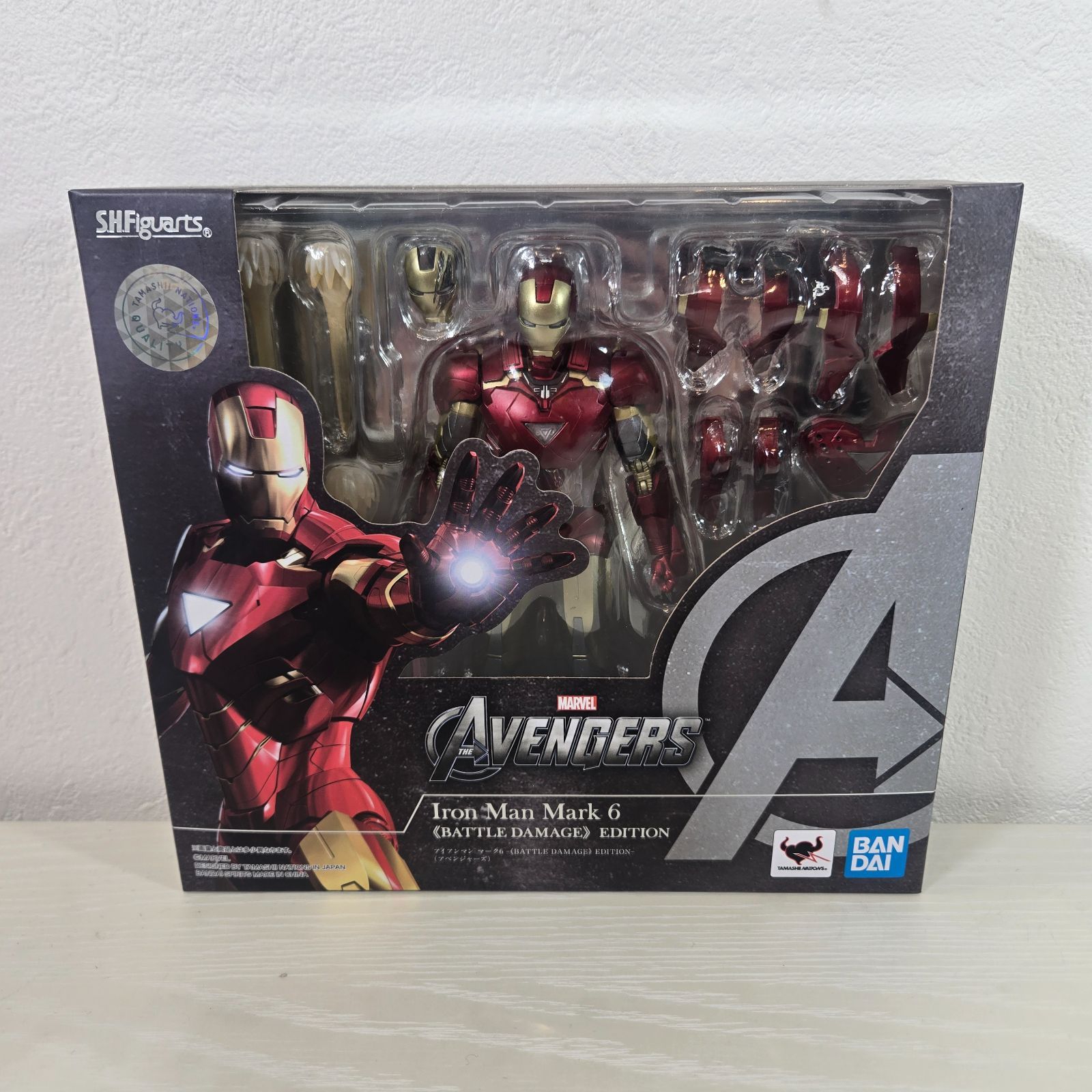 S H フィギュアーツ アイアンマン マーク6 バトルダメージ EDITION