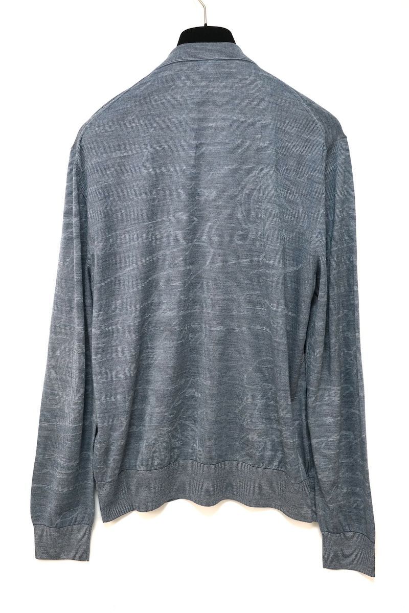 BERLUTI 1895 PARIS ベルルッティ Light Scritto Wool Cardigan ライト