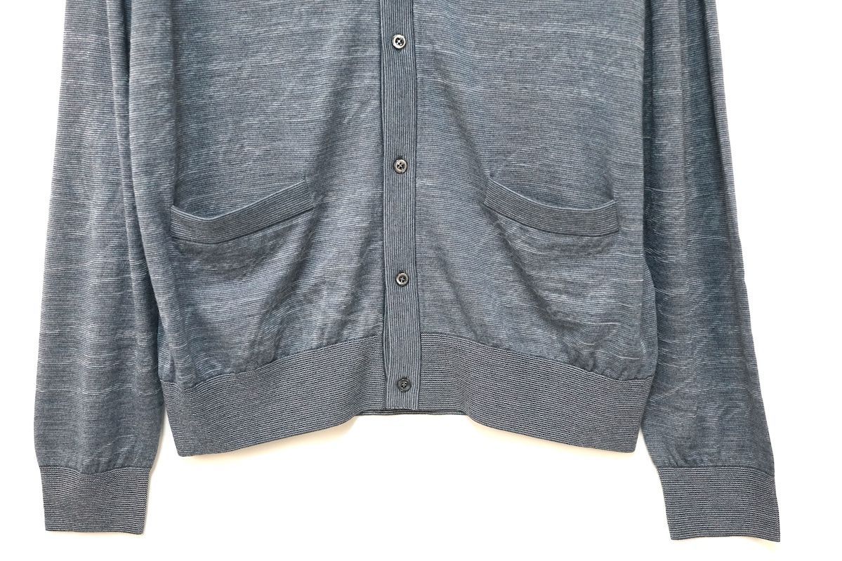 BERLUTI 1895 PARIS ベルルッティ Light Scritto Wool Cardigan ライト