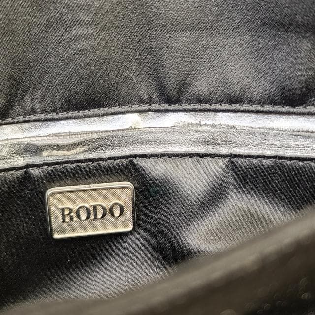 RODO ロド ☆ サテン リボン パーティーバッグ ショルダー クラッチ