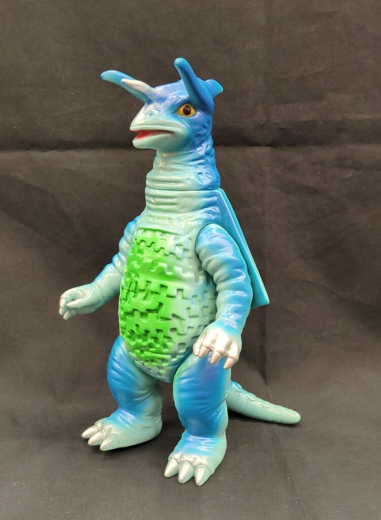 ショップ B-CLUB 復刻版怪獣シリーズ ブルマァク コスモリキッド 水色成型