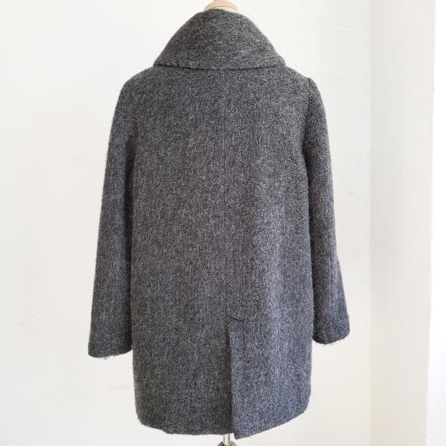 高島屋 TAKASHIMAYA ☆ モヘア混 ウール コート 9 グレー - メルカリ