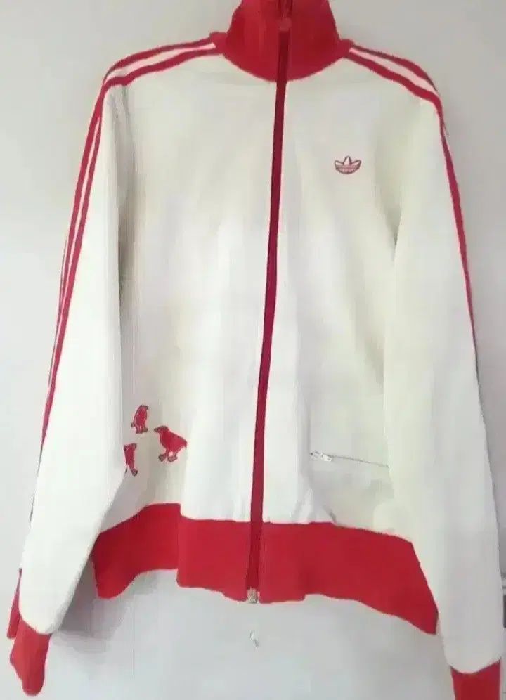アディダス TOKYO 紅白 白 ホワイト ジャージ ジップアップジャージ 95