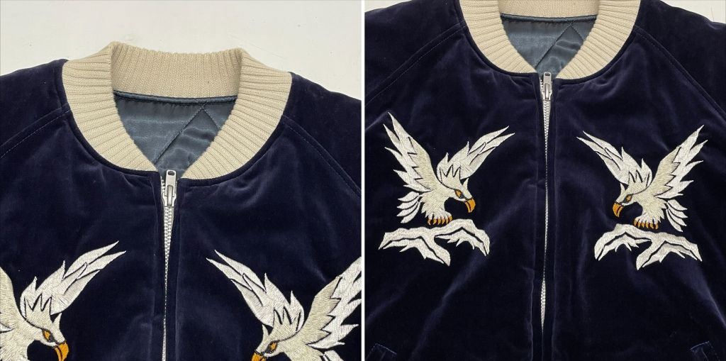 01w-5878 ザフラットヘッド THE FLAT HEAD リバーシブル 別珍