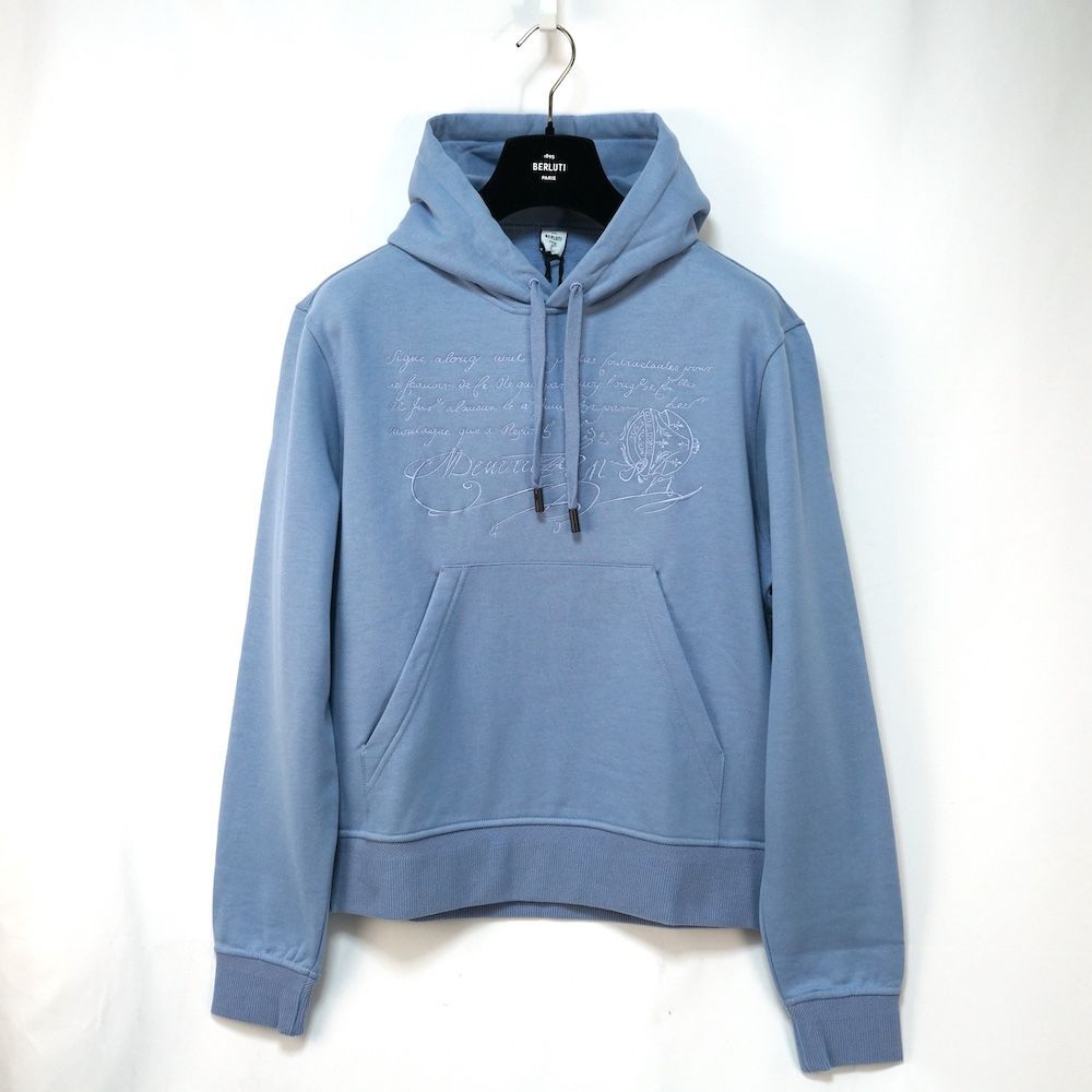 BERLUTI 1895 PARIS ベルルッティ Embroided Scritto Hoodie