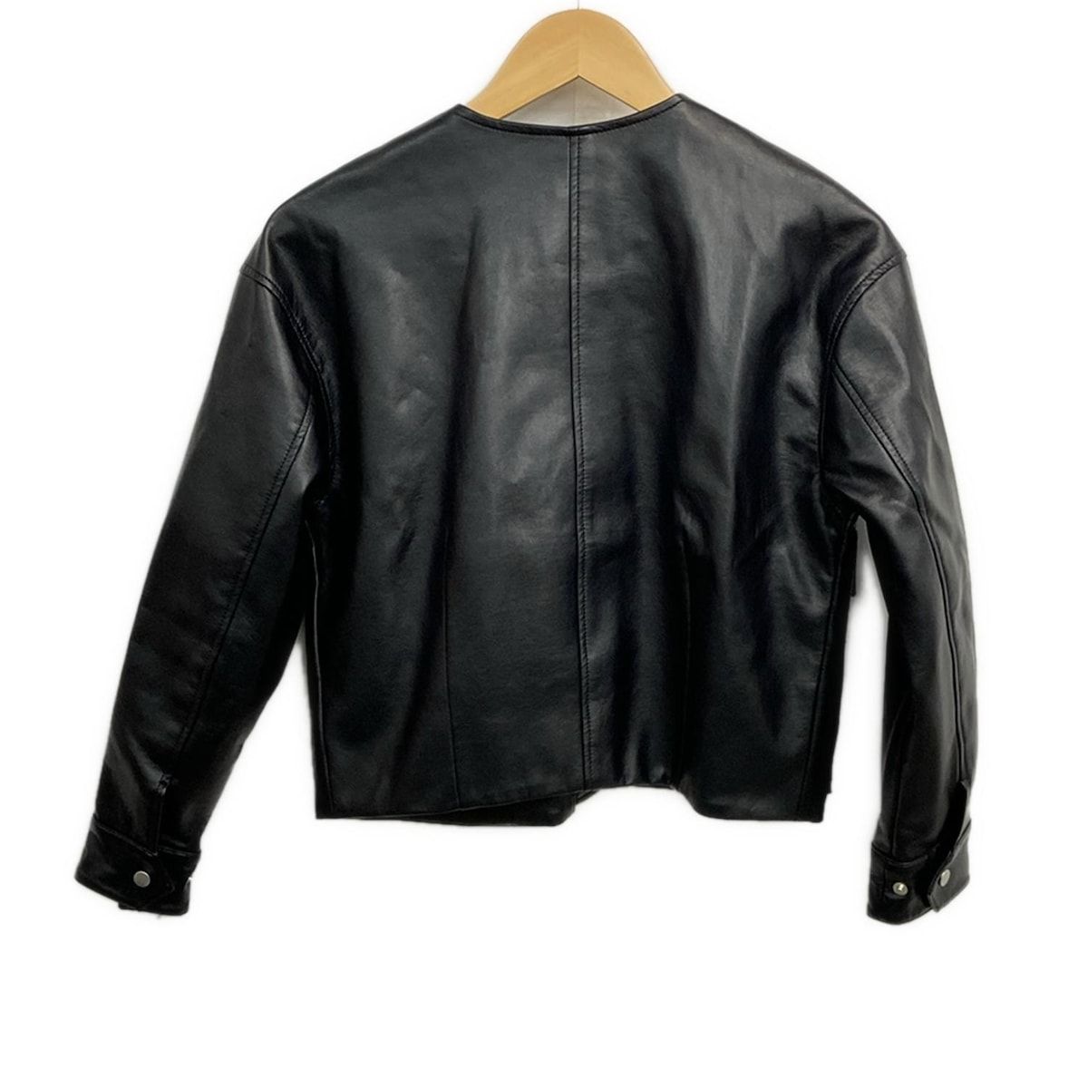 NEMIKA by Leilian ネミカ ライダースジャケット サイズ0 XS レディース - 黒 長袖 ジップアップ 春 秋