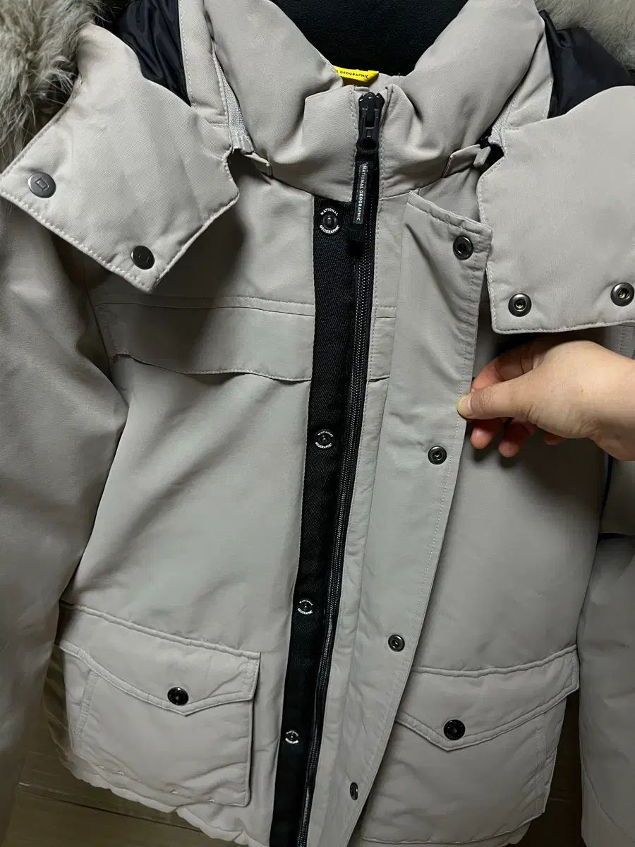 ナショナルジオグラフィック キッズ ベルーガ ダウン アウター パディング 150