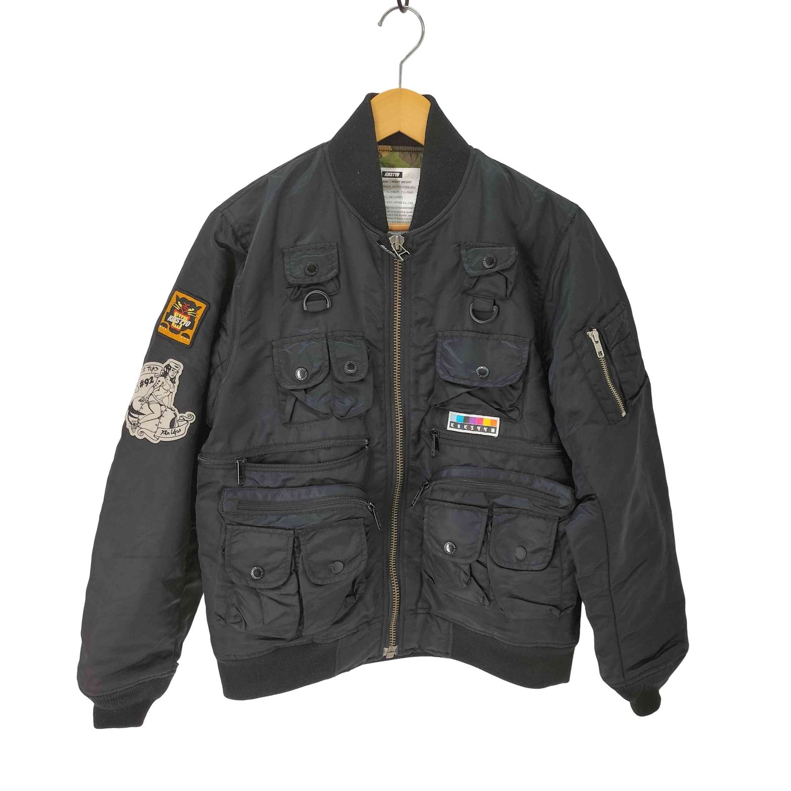 キックスティーワイオー KIKS TYO FISHER MA-1 JKT メンズ JPN：M 
