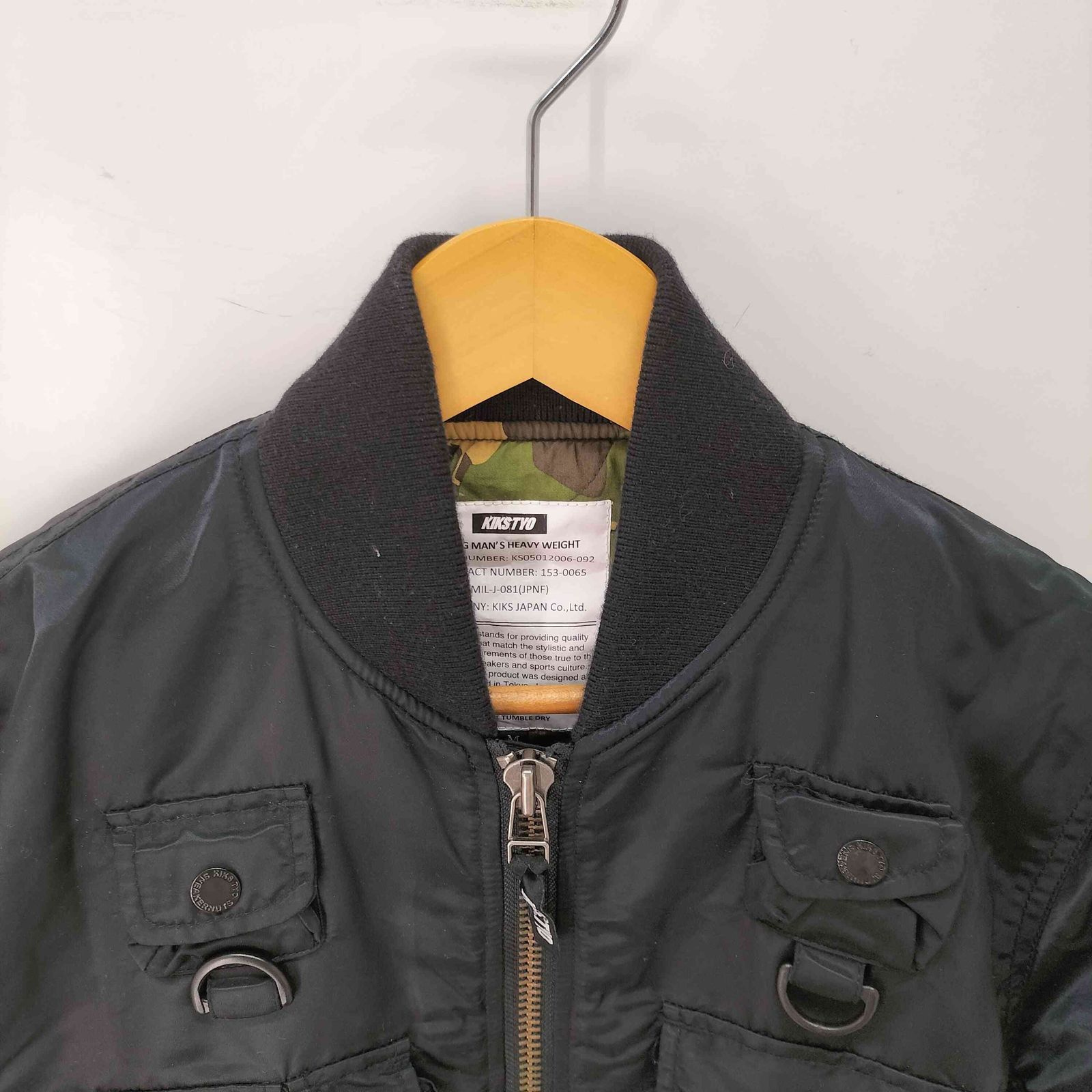 キックスティーワイオー KIKS TYO FISHER MA-1 JKT メンズ JPN：M 