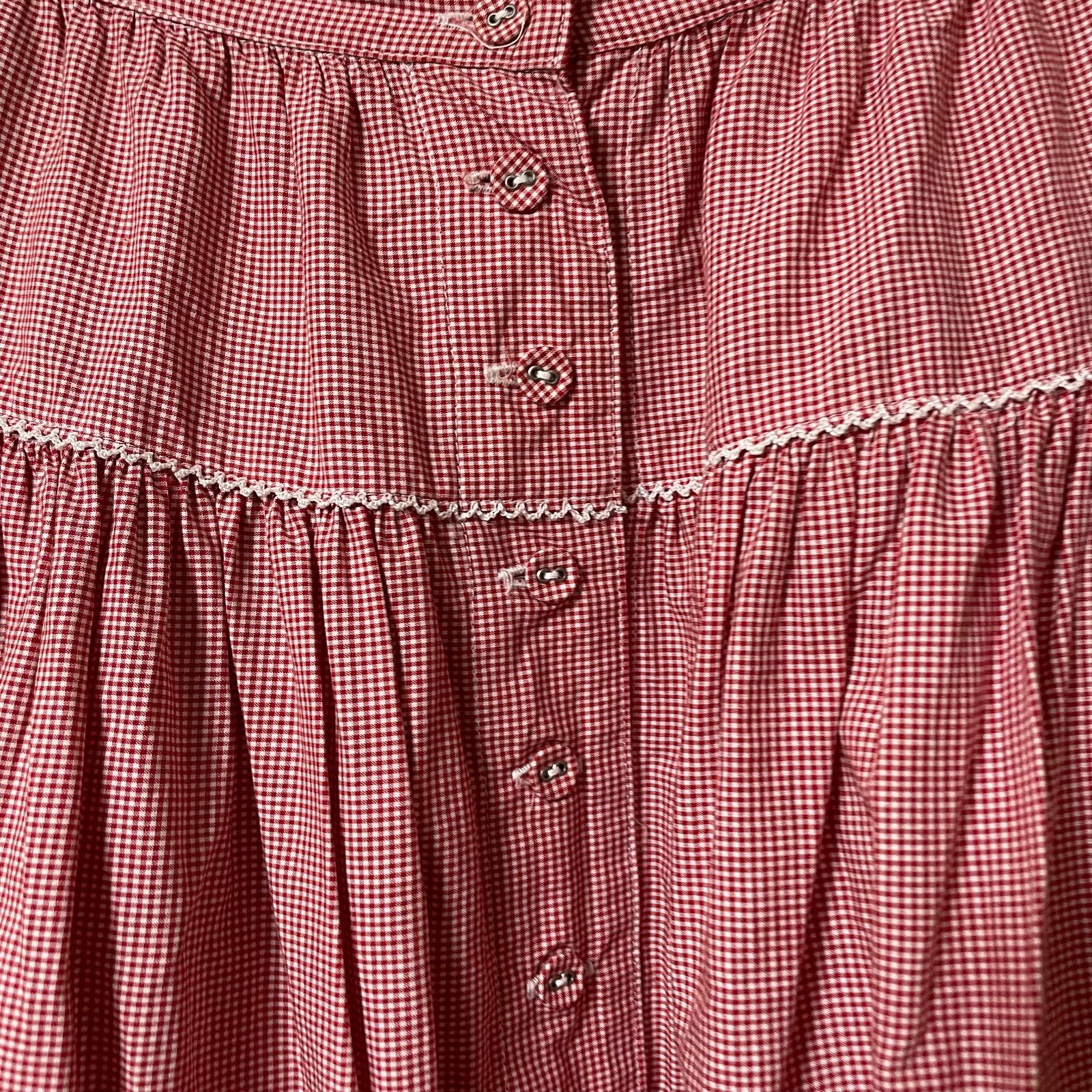 ZM1645【美品】PINK HOUSE ピンクハウス ティアードロングスカート