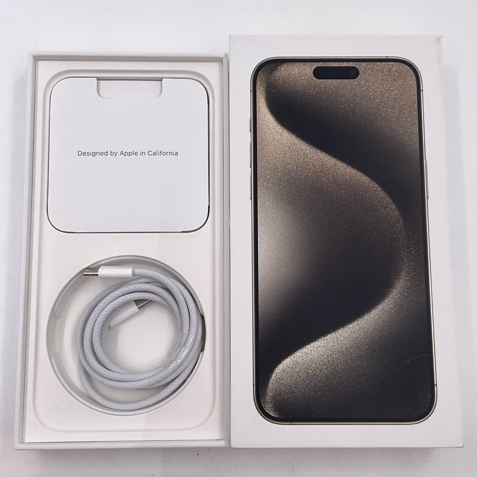  iPhone 15 Pro Max 256 GB ナチュラルチタニウム Softbank SIMフリー 87 スマートフォン本体 スマートフォン 携帯電話