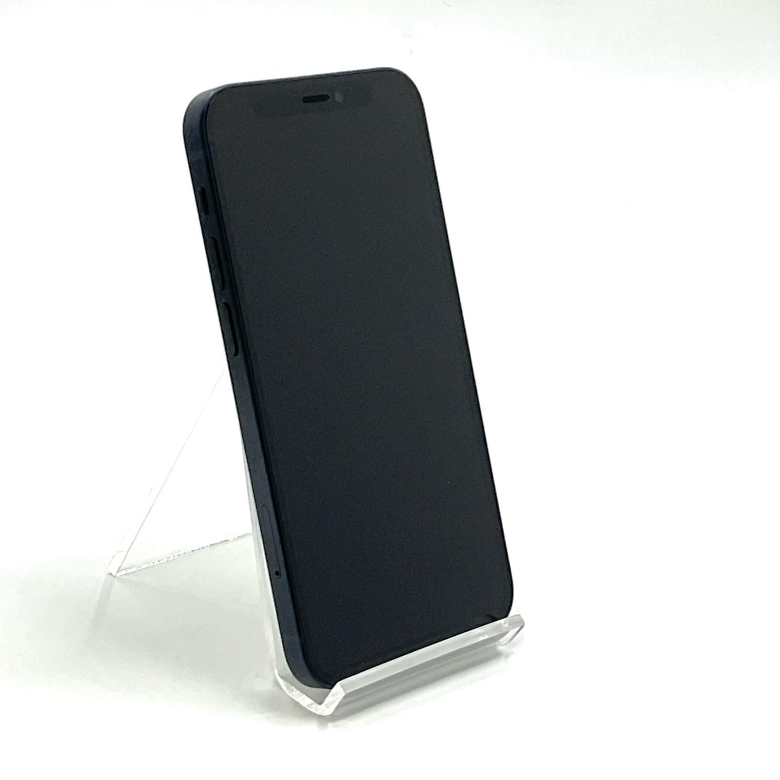 iPhone 12 mini 64 GB ブラック au SIMフリー 白ロム 82