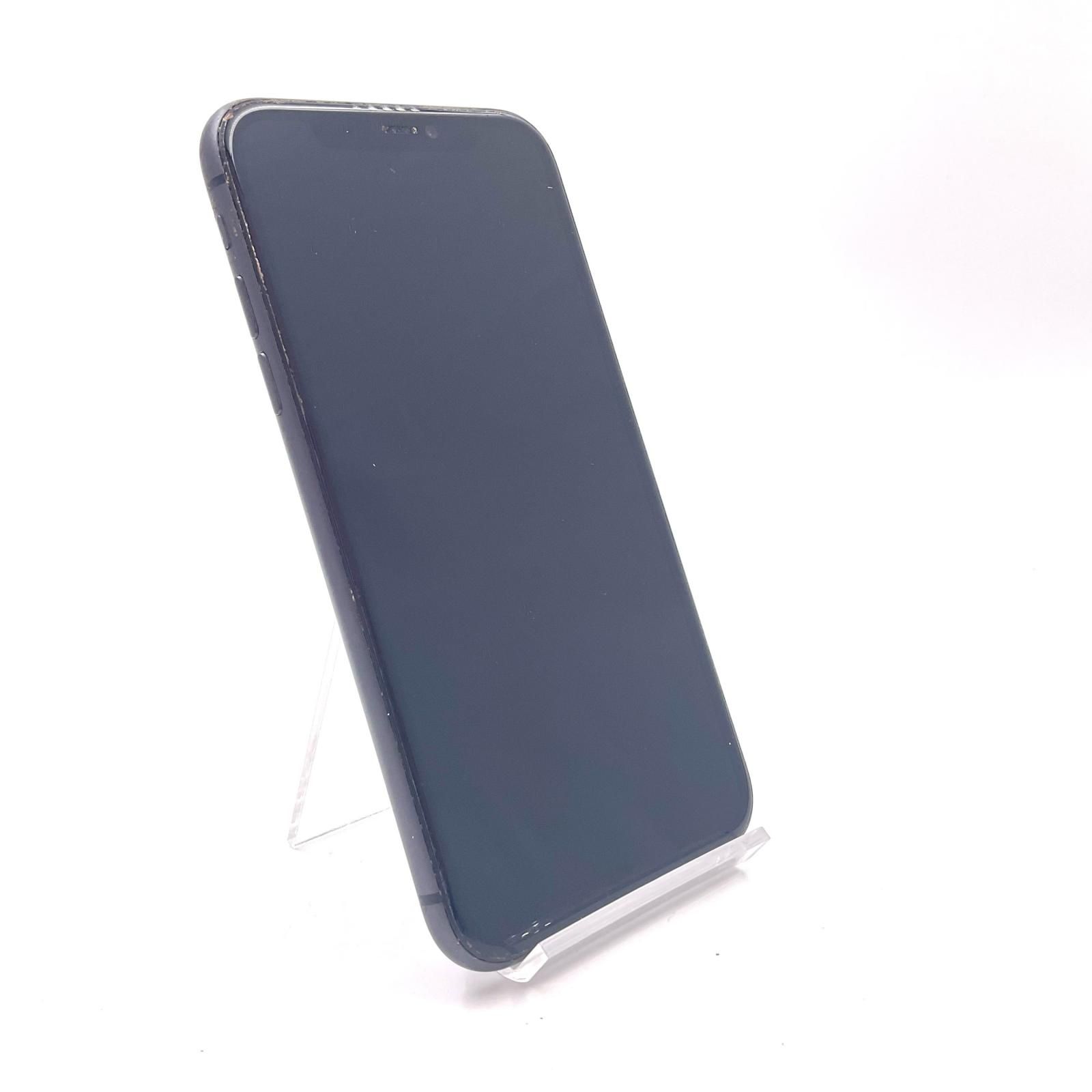 iPhone 11 64 GB ブラック au SIMフリー 白ロム 80