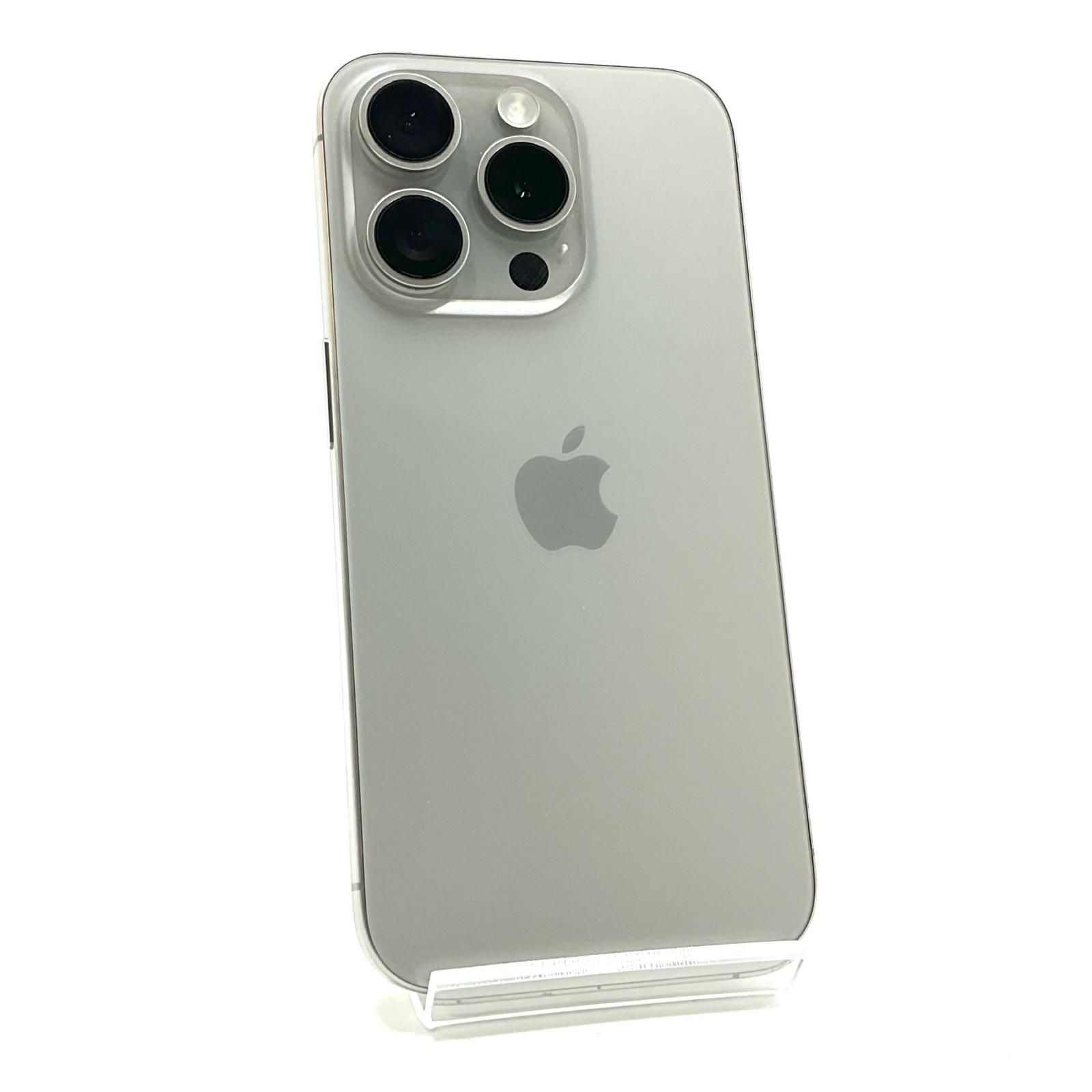 iPhone 15 Pro 128 GB ナチュラルチタニウム SIMフリー 白ロム 86%