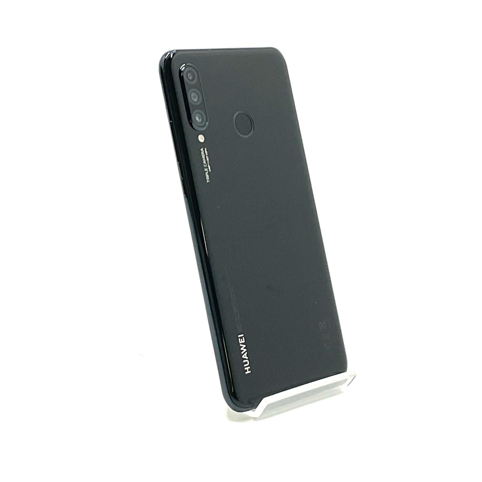 Huawei P 30 lite 64GB ミッドナイトブラック au MAR-LX2J 白ロム 動作
