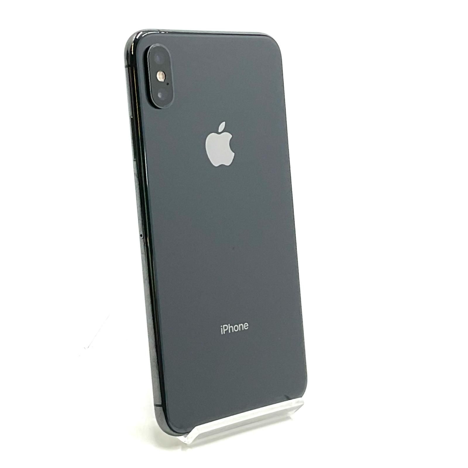 iPhone XS Max 256 GB スペースグレイ Softbank 白ロム 83% 難有