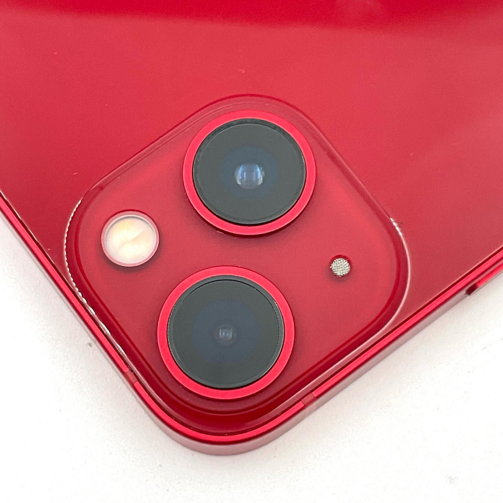 iPhone 13 mini 128GB (PRODUCT)RED au 白ロム 動作確認済 76%【全額