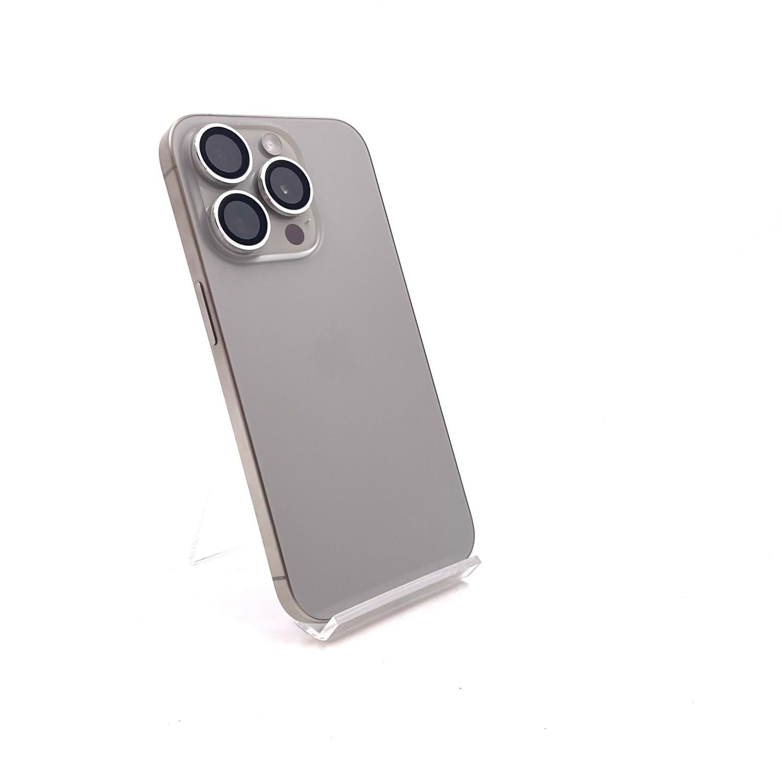 【人気SALE，品質保証】 iPhone 15 Pro 512GB ナチュラルチタニウム SIMフリー 白ロム 動作確認済 85%【全額返金保証】【最速発送】 スマートフォン本体